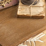 Elegant Chinese Fir Cabinet with Leaf Design – Stylish Storage Solution for Modern Homes hdst-4220