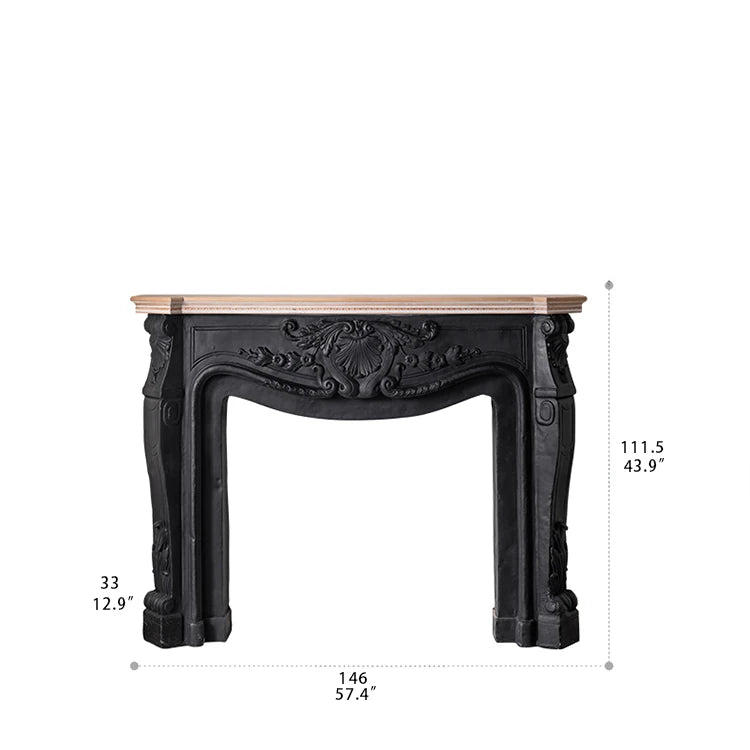 Elegant Wood Storage Rack Console Table for Home Decor hdst-4239