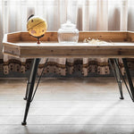 Vintage Chinese Fir Tea Table Set with Sleek Modern Design hdst-4257