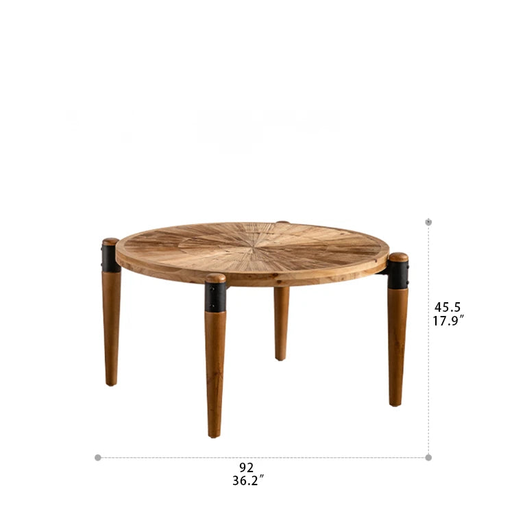 Elegant Chinese Fir Tea Table - Perfect Accent for Modern Living Spaces hdst-4258