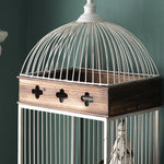 Freestanding Solid Wood Storage Rack with Modern Rustic Design hdst-4310