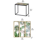 Stylish Tempered Glass Tea Table Set - Perfect for Modern Interiors hdst-4311