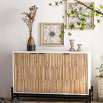 Stylish Solid Wood & Density Board Cabinet - Perfect for Elegant Home Decor hdst-4319