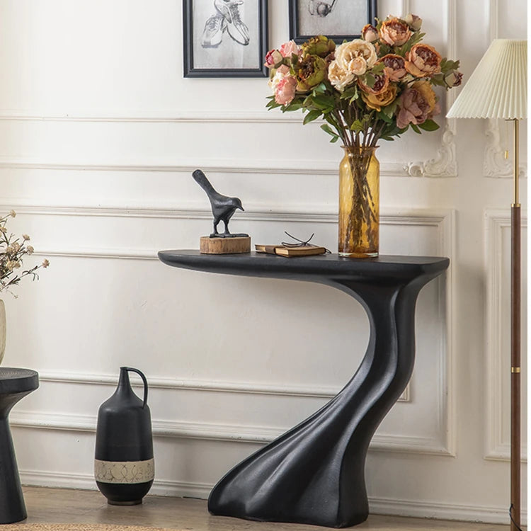 Sleek Density Board Console Table for Elegant Home Decor hdst-4324