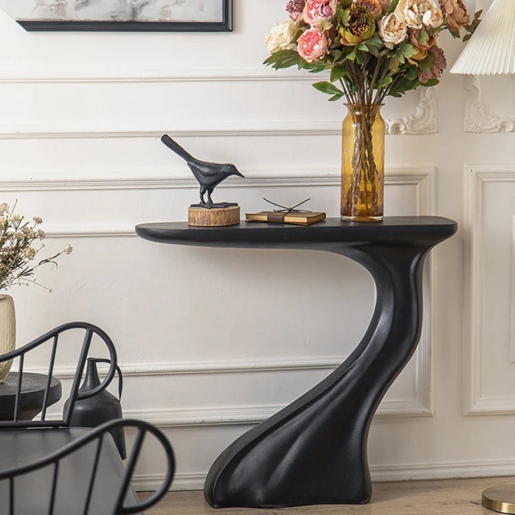 Sleek Density Board Console Table for Elegant Home Decor hdst-4324