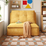 Power Reclining Sofa Bed, Extendable Fold-Out Sleeper Sofa for Small Spaces, Multifunctional Single or Loveseat Soft and Breathable Cotton-Linen Upholstery hemw-am-327