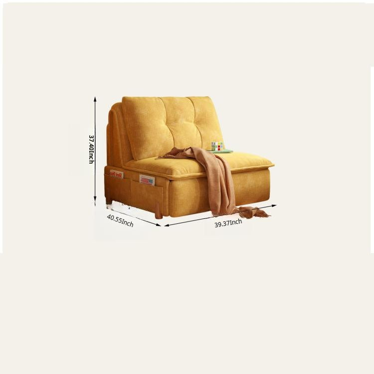 Power Reclining Sofa Bed, Extendable Fold-Out Sleeper Sofa for Small Spaces, Multifunctional Single or Loveseat Soft and Breathable Cotton-Linen Upholstery hemw-am-327