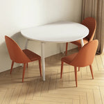 Marble Oak Dining Table – Durable Surface for Seamless Food Prep hfcjp-4005