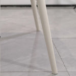 Marble Oak Dining Table – Durable Surface for Seamless Food Prep hfcjp-4005