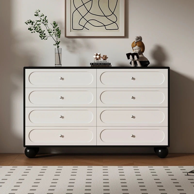 Modern Solid Wood Pine Multi-Layer Cabinet with Sleek Design and Spacious Storage hfgxc-4860