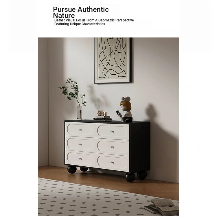 Modern Solid Wood Pine Multi-Layer Cabinet with Sleek Design and Spacious Storage hfgxc-4860