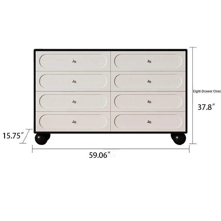 Modern Solid Wood Pine Multi-Layer Cabinet with Sleek Design and Spacious Storage hfgxc-4860