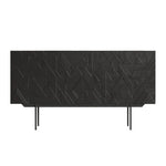 Sleek Modern Cabinet with Geometric Design – Durable Density Board Storage Solution for Stylish Living Spaces hfgxc-4872