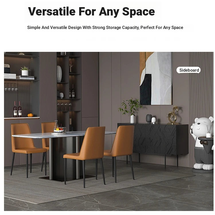Sleek Modern Cabinet with Geometric Design – Durable Density Board Storage Solution for Stylish Living Spaces hfgxc-4872