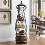 Elegant Solid Wood Density Board Storage Rack - Stylish Corner Shelf for Home and Office Décor hfgxc-4876