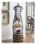 Elegant Solid Wood Density Board Storage Rack - Stylish Corner Shelf for Home and Office Décor hfgxc-4876