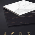 Stylish Ceramic Sintered Stone Dining Table - Modern Elegance for Your Home hgl-4335