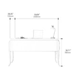 Modern Beech Wood Multi-layer Board Table for Home Office - Stylish Workstation Furniture hgl-4343