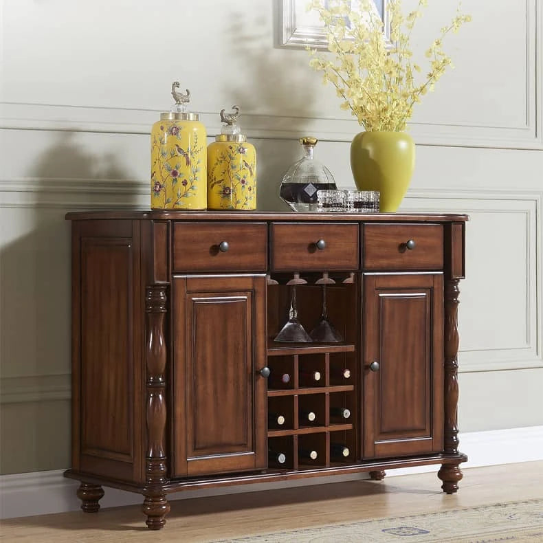 Elegant Solid Wood Cabinet with Ample Storage and Classic Design hgl-4350