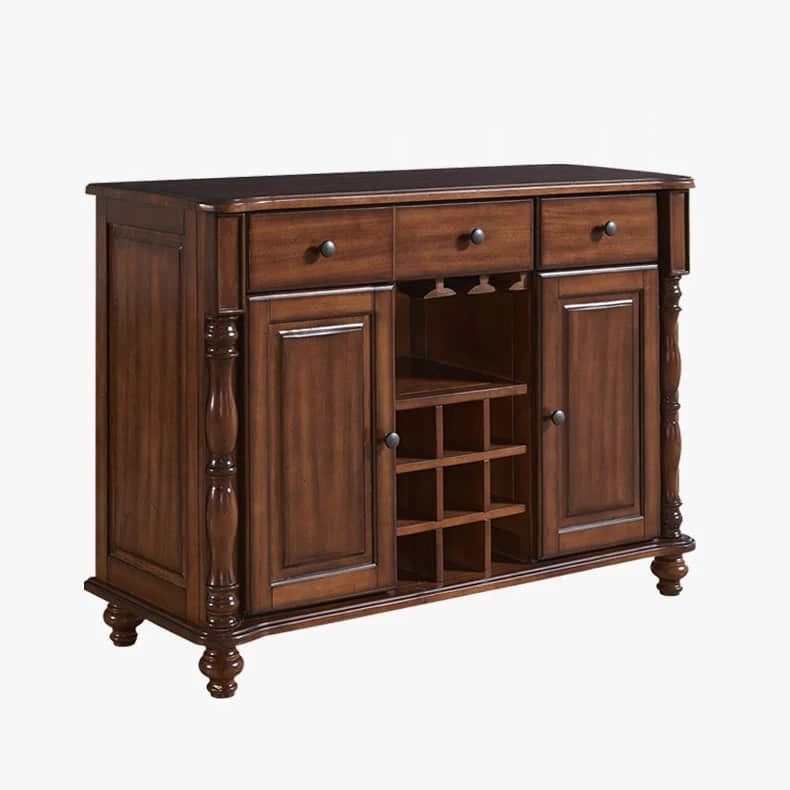 Elegant Solid Wood Cabinet with Ample Storage and Classic Design hgl-4350