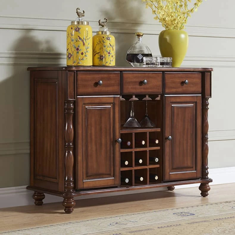 Elegant Solid Wood Cabinet with Ample Storage and Classic Design hgl-4350