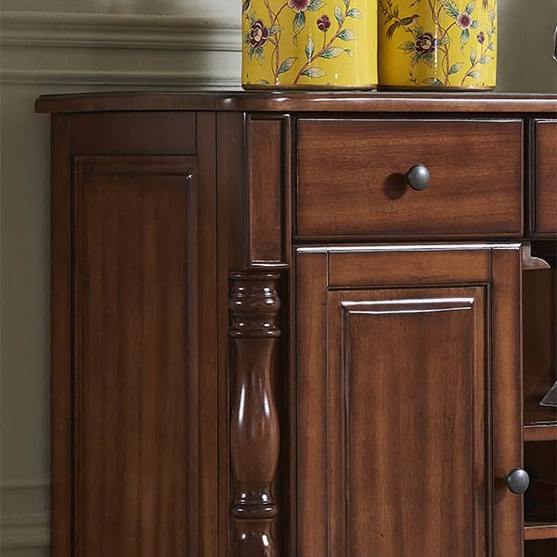 Elegant Solid Wood Cabinet with Ample Storage and Classic Design hgl-4350