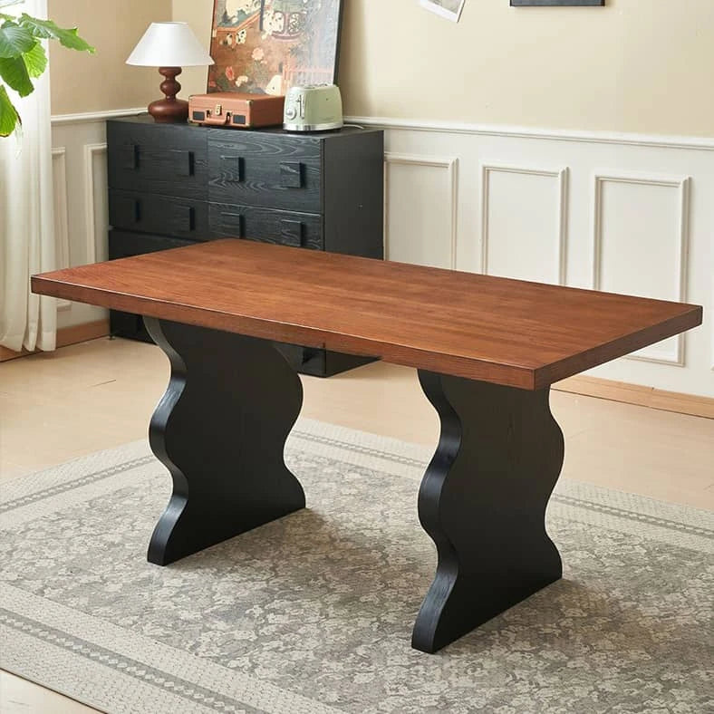 Elegant Ash Wood Dining Table for Modern Interiors hgl-4352