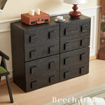 Modern Ash Wood Pine Bedside Cupboard – Stylish Bedroom Storage Solution hgl-4360