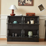 Modern Ash Wood Pine Bedside Cupboard – Stylish Bedroom Storage Solution hgl-4360