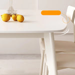 Elegant Beige Sintered Stone Dining Table with Sturdy Rubber Wood Base hglna-1459