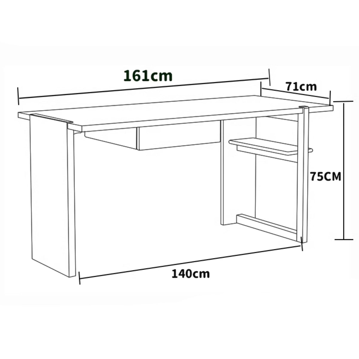 Elegant Natural Ash Wood Table - Perfect for Modern Interiors hjhms-1051