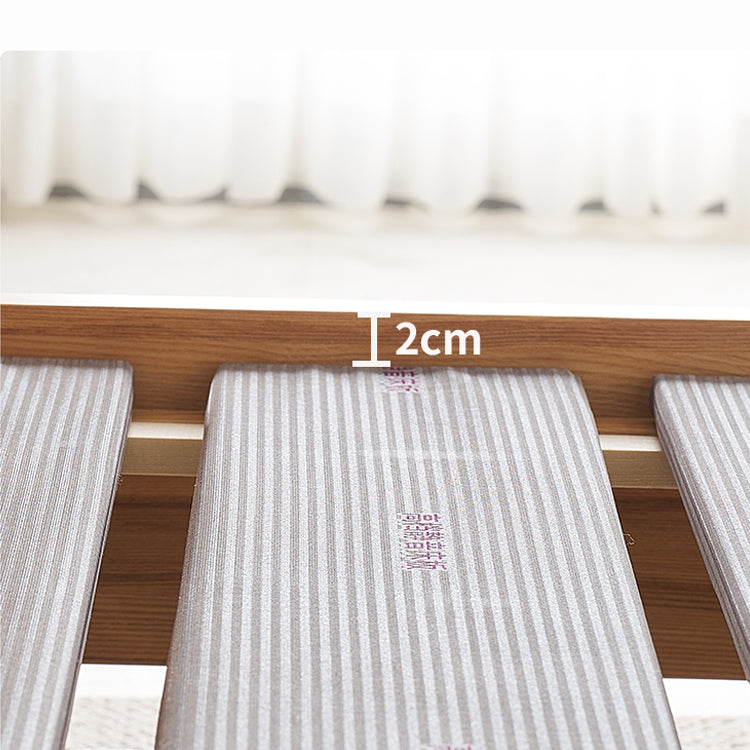 Premium Brown Ash Wood Bed Frame – Modern Natural Wood Design for Stylish Bedrooms hjhms-1563