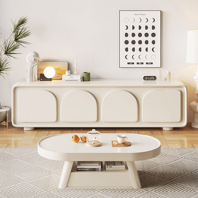 Elegant Beige TV Cabinet - Modern and Stylish Storage Solution for Your Living Room hjl-1190
