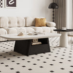 Stylish Multicolor Tea Table - White, Black, Beige, Brown Options Available hjl-1219