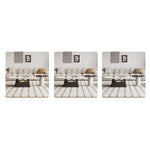 Modern White & Black TV Cabinet with Pine Wood Accents hjl-1233