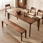 Stylish Black Walnut Wood Stool - Modern Chic Seating for Your Home & Office hjy-5013