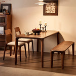 Stylish Black Walnut Wood Stool - Modern Chic Seating for Your Home & Office hjy-5013