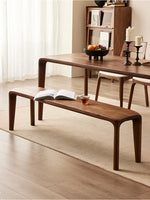 Stylish Black Walnut Wood Stool - Modern Chic Seating for Your Home & Office hjy-5013