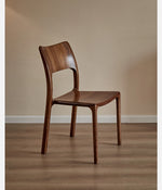 Stylish Black Walnut Wood Dining Chair - Modern Design for Home & Office Decor hjy-5014