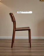 Stylish Black Walnut Wood Dining Chair - Modern Design for Home & Office Decor hjy-5014