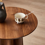 Stylish Black Walnut Tea Table - Contemporary Design for Modern Living Spaces hjy-5015