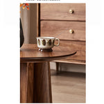 Stylish Black Walnut Tea Table - Contemporary Design for Modern Living Spaces hjy-5015