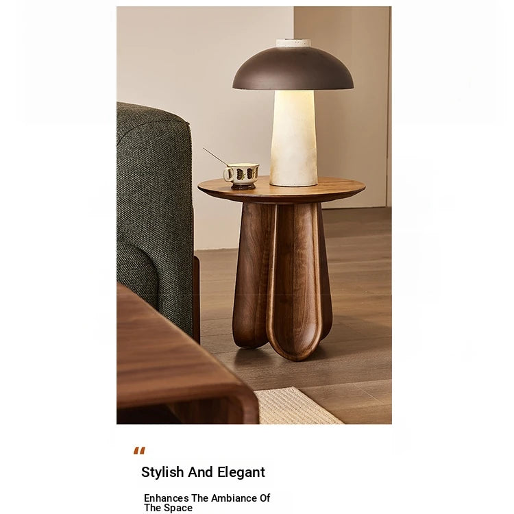 Stylish Black Walnut Tea Table - Contemporary Design for Modern Living Spaces hjy-5015