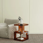 Stylish Acrylic Bedside Cupboard - Modern Multi-Functional Side Table for Home Decor hjzjl-5196