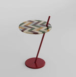 Stylish Glass and Stainless Steel Tea Table with Unique Green Design - Perfect for Modern Living Spaces! hjzjl-5198