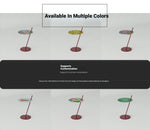 Stylish Glass and Stainless Steel Tea Table with Unique Green Design - Perfect for Modern Living Spaces! hjzjl-5198