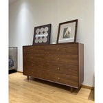 Modern Minimalist Bedroom Cabinet - Elegant Density Board Storage Chest with 8 Drawers for Stylish Organization hko-4608