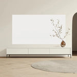 Modern Minimalist Green TV Cabinet - Stylish Density Board Entertainment Center with Storage Solutions hko-4609