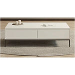 Stylish Green Density Board Coffee Table for Modern Living Rooms - Chic Home Furniture Solution hko-4623