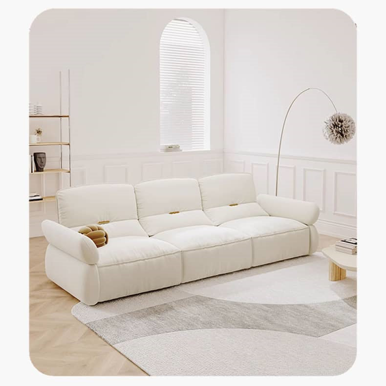 Elegant Beige and Dark Green Sofa with Gray Accents and Pine Wood Frame hksc-988